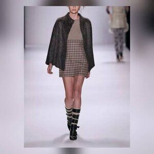 Escada Sport Shiromi York Plaid-Skirt Sweater Dress